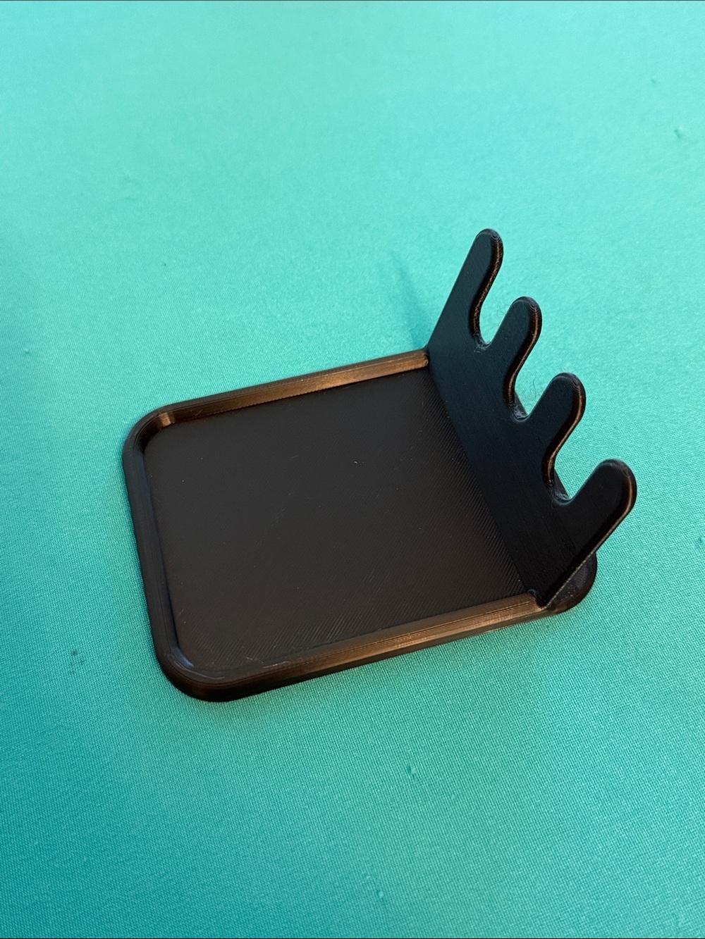 Black Spoon Rest- 3D printed